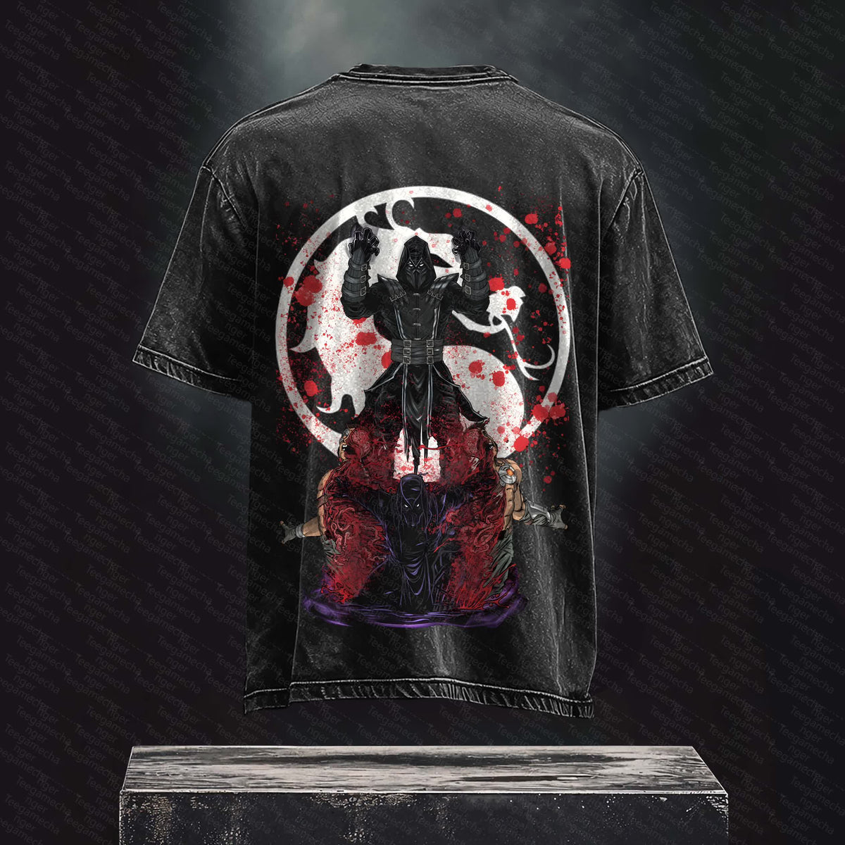 MK-Unisex  Inspired Vintage Washed T-Shirt