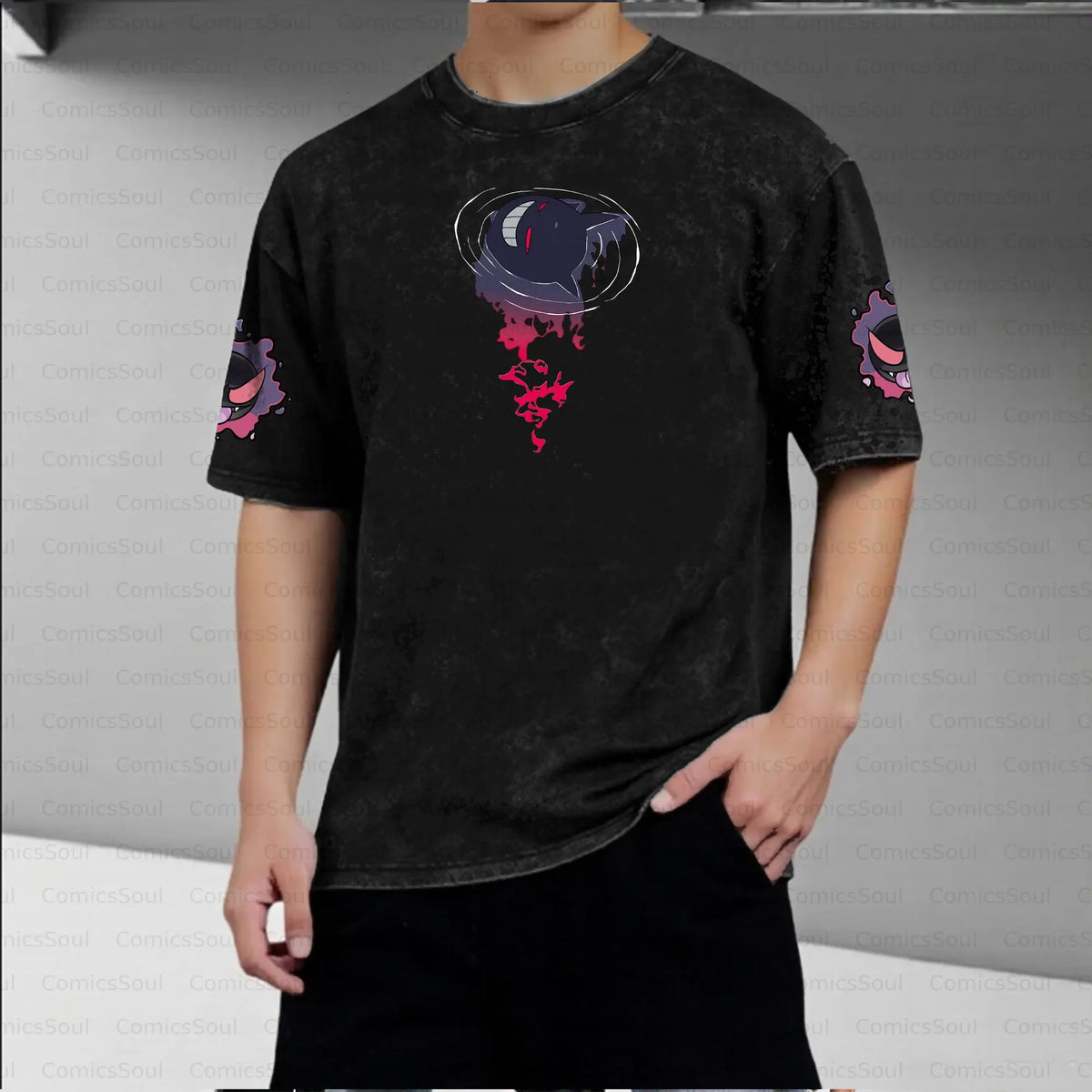 PKM-Unisex  Inspired Vintage Washed T-Shirt