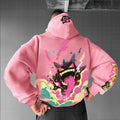 PKM-Unisex Anime Graphic Streetwear Vintage Hoodie