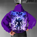 SL-Unisex Anime Graphic Streetwear Vintage Hoodie
