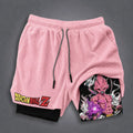Dragon Ball Unisex Double-layer Shorts With Anime Print
