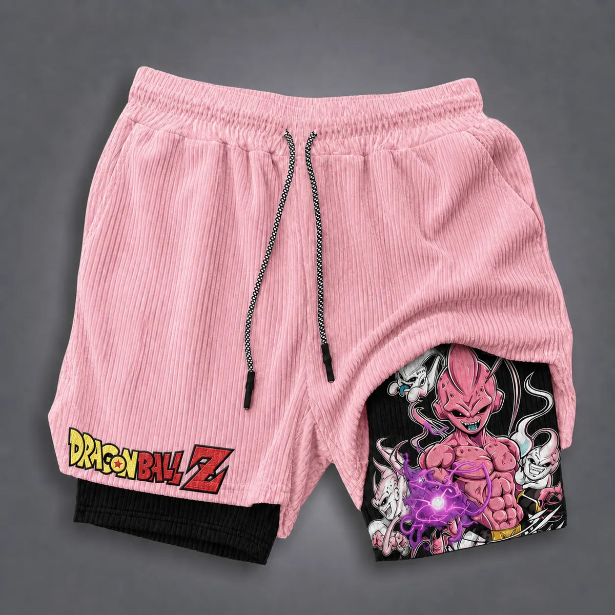 Dragon Ball Unisex Double-layer Shorts With Anime Print