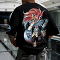 PKM-Unisex Anime Inspired Vintage T-Shirt