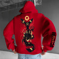 PKM-Unisex Anime Graphic Streetwear Vintage Hoodie