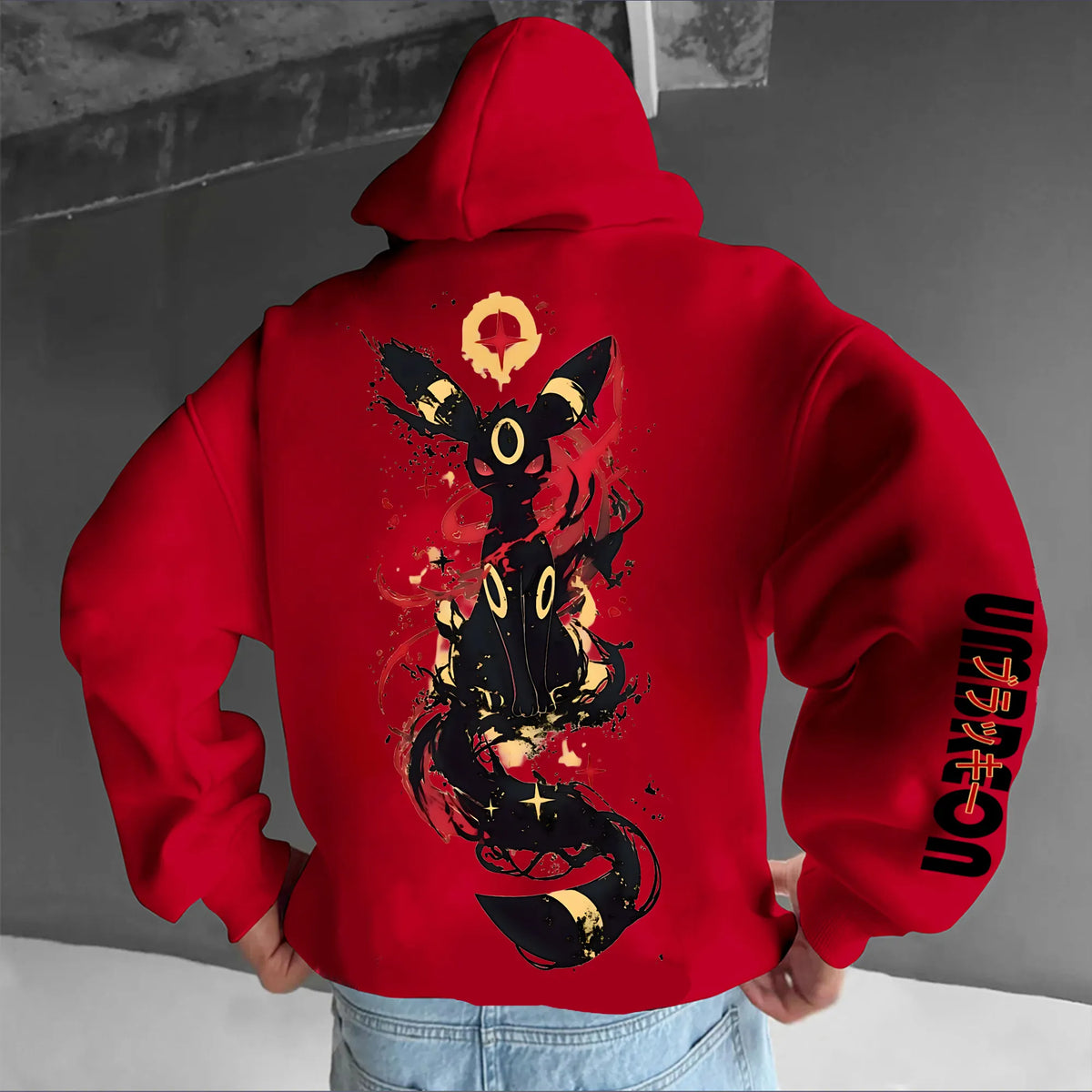 PKM-Unisex Anime Graphic Streetwear Vintage Hoodie