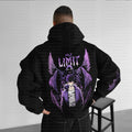 SL-Unisex Anime Graphic Streetwear Vintage Hoodie