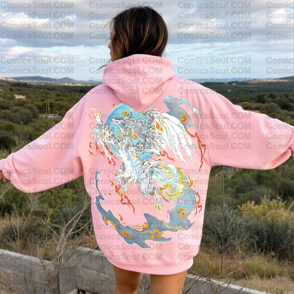 PKM-Anime Inspired Vintage Hoodie