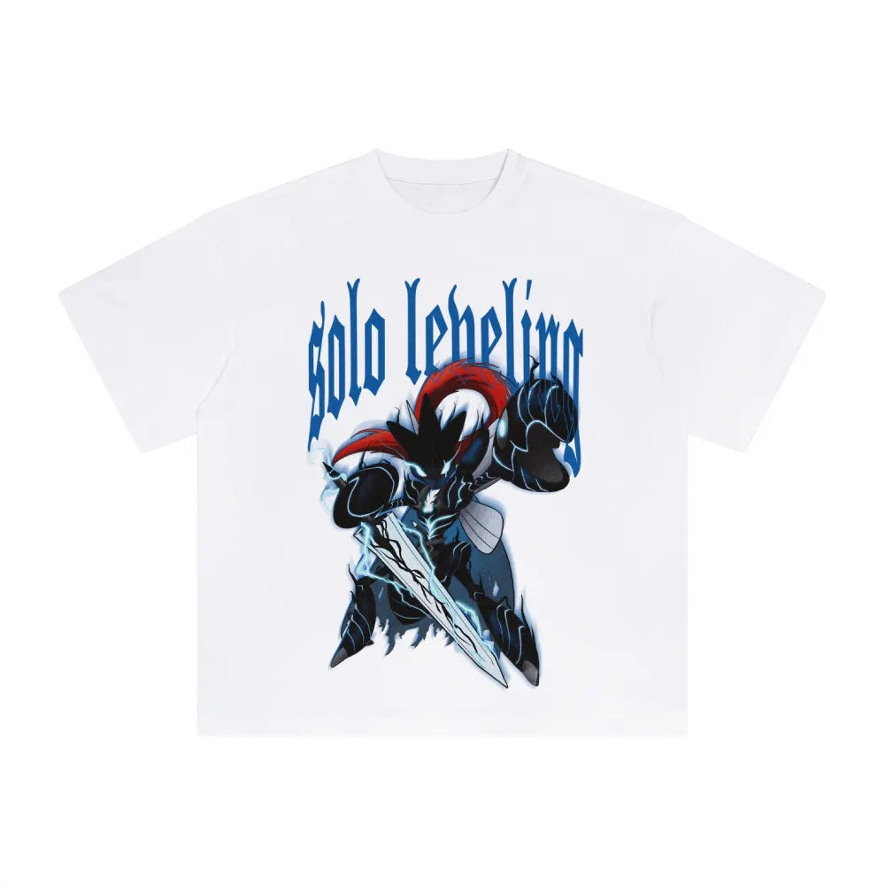 SL-Unisex Anime Inspired Washed  Vintage T-Shirt