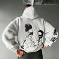KNY Color-blocked Corduroy Hooded Sweatshirt
