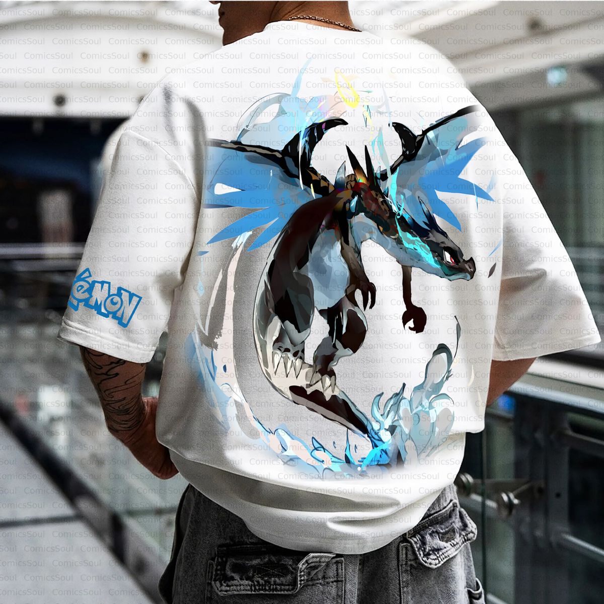 PKM-Unisex Anime Inspired Vintage T-Shirt
