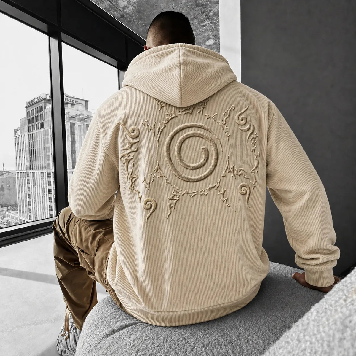 NINDO Unisex Anime-print Hoodie