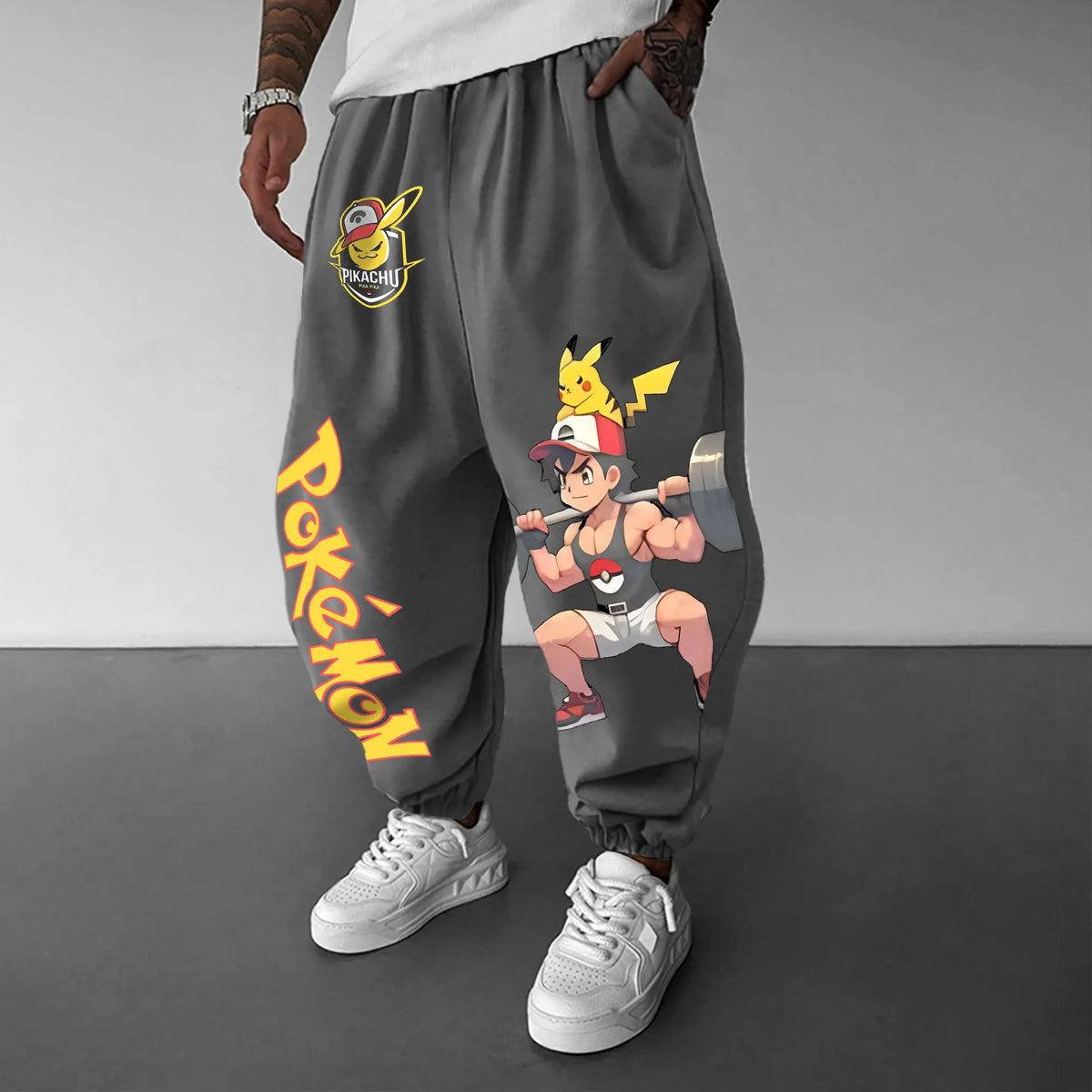PKM-Unisex Casual Anime Streetwear Pants