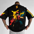 PKM-Unisex Anime Inspired Vintage T-Shirt
