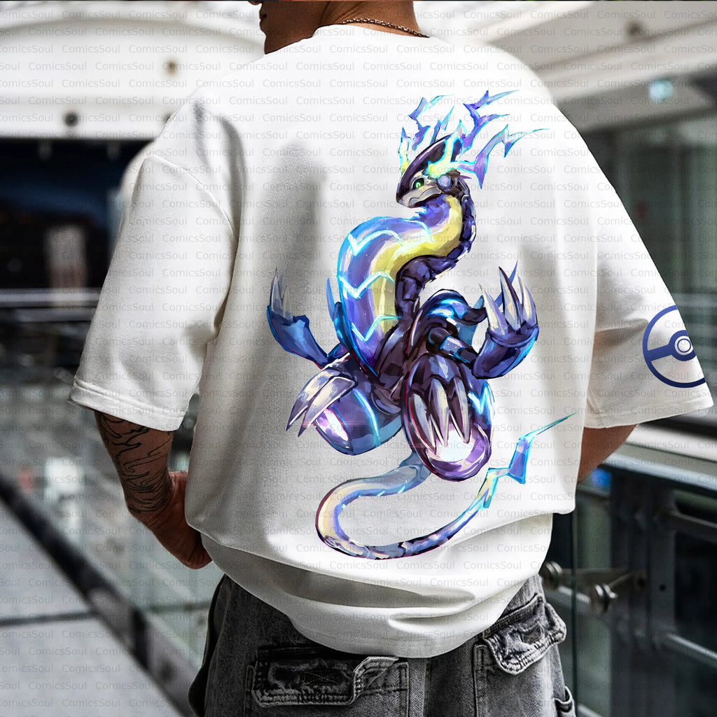 PKM-Unisex Anime Inspired Vintage T-Shirt