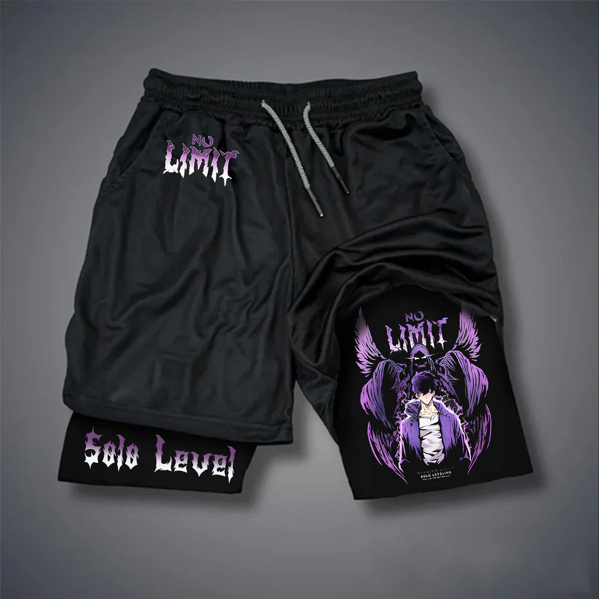 SL-Unisex Casual Anime Streetwear Shorts
