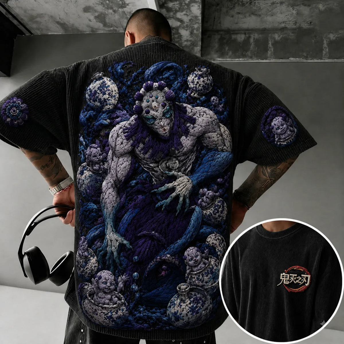 KNY Vintage Anime Print T-shirt