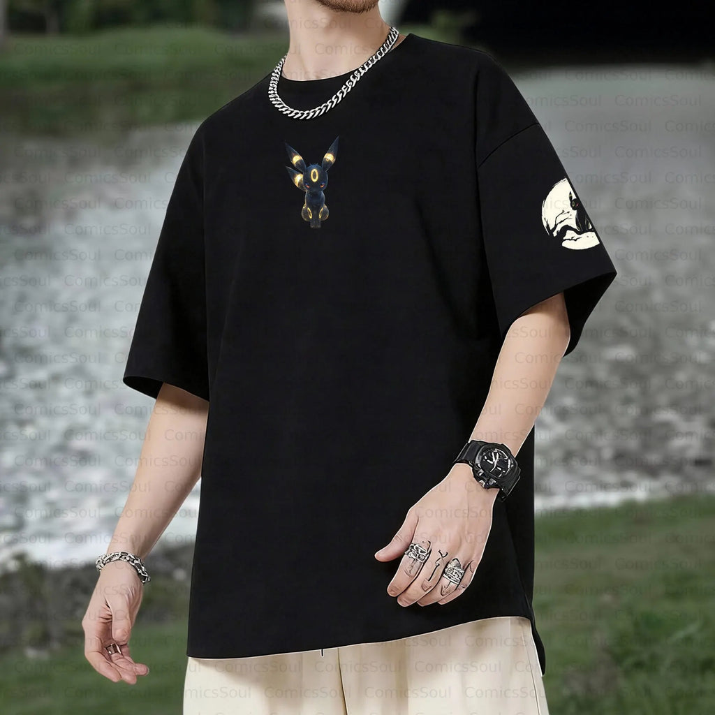 PKM-Unisex Anime Inspired Vintage T-Shirt