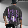 SL-Unisex Anime Inspired Vintage Washed T-Shirt