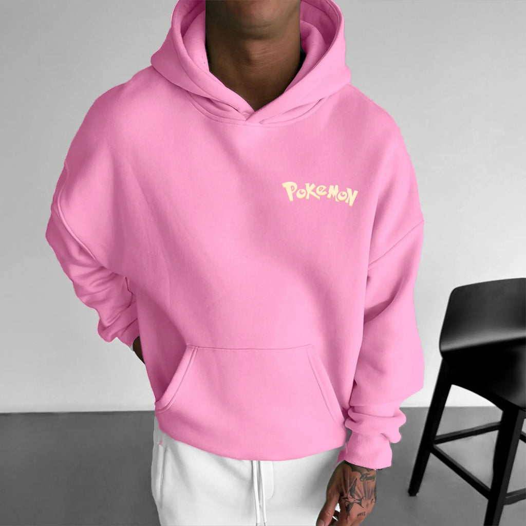 PKM-Unisex Anime Graphic Streetwear Vintage Hoodie