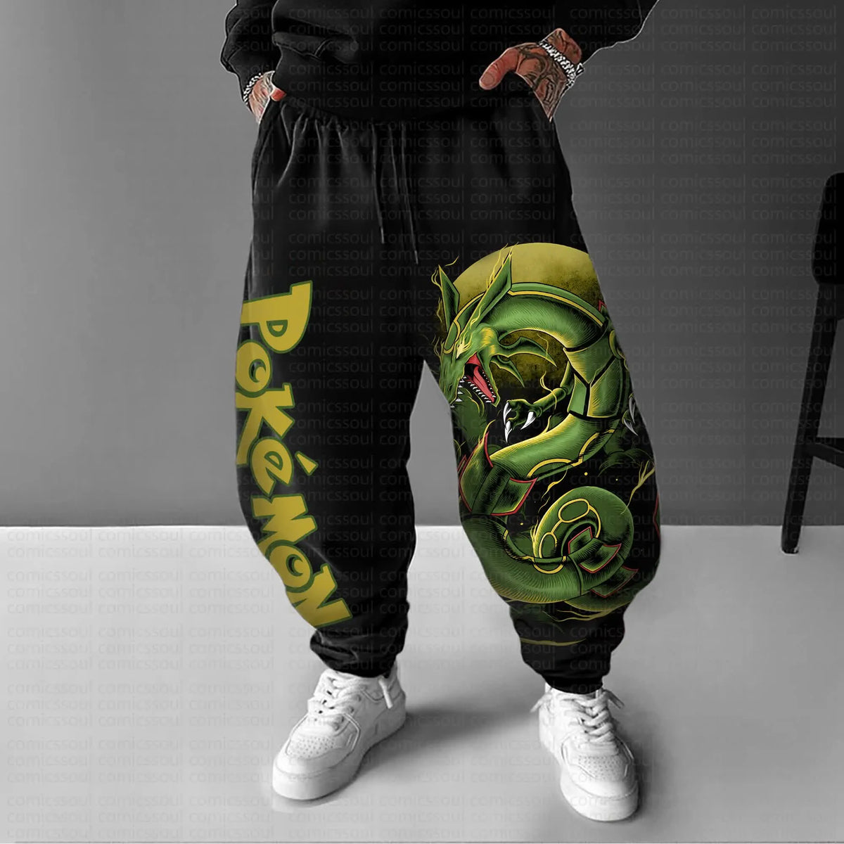 PKM-Unisex Casual Anime Streetwear Pants