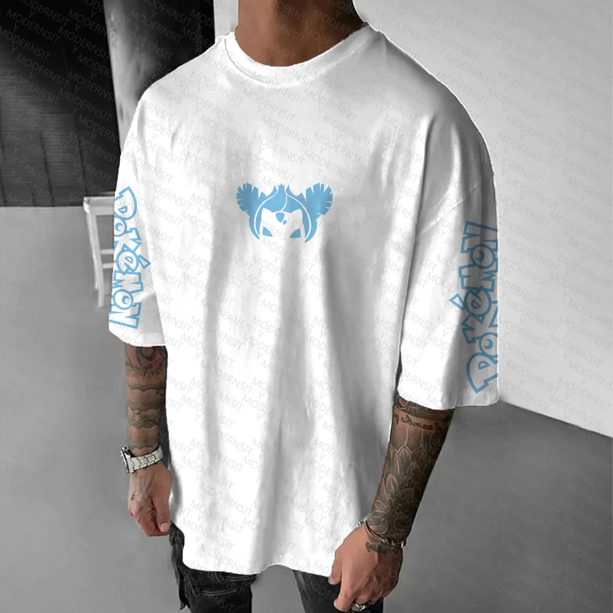 PKM-Unisex  Anime Inspired Vintage T-Shirt