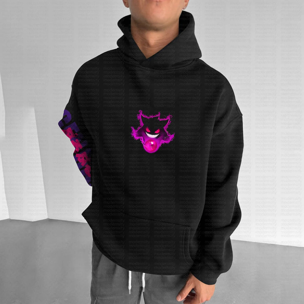 PKM-Unisex Anime Graphic Streetwear Vintage Hoodie