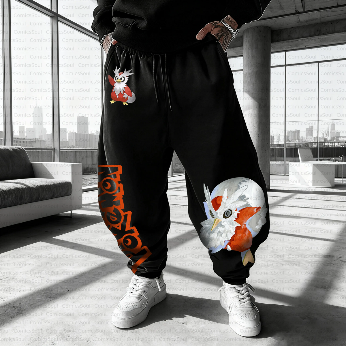 PKM-Unisex Casual Anime Streetwear Pant