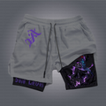 SL-Unisex Casual Anime Style Shorts