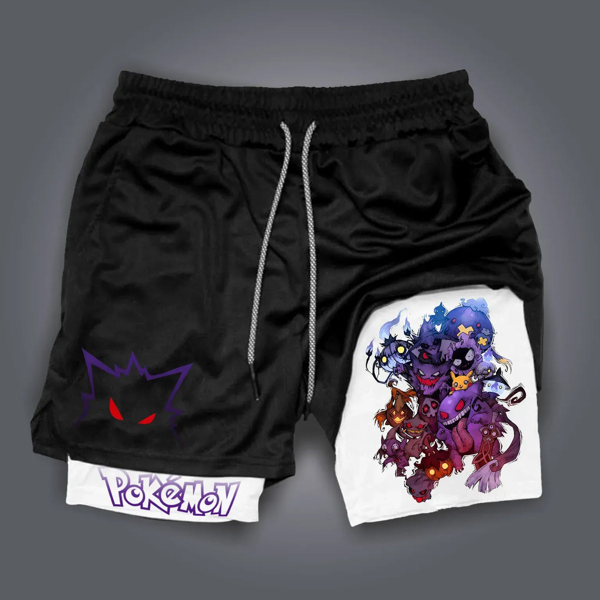 PKM-Unisex Casual Anime Streetwear Shorts