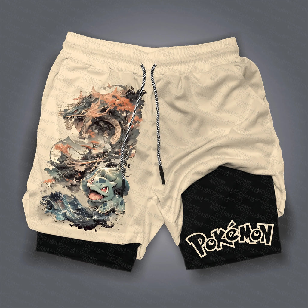 PKM-Unisex Casual Anime Streetwear Shorts