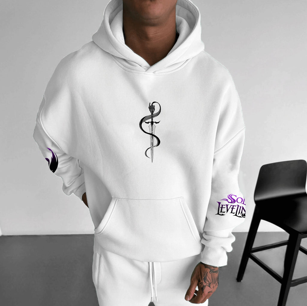 SL-Unisex Anime Graphic Streetwear Vintage Hoodie