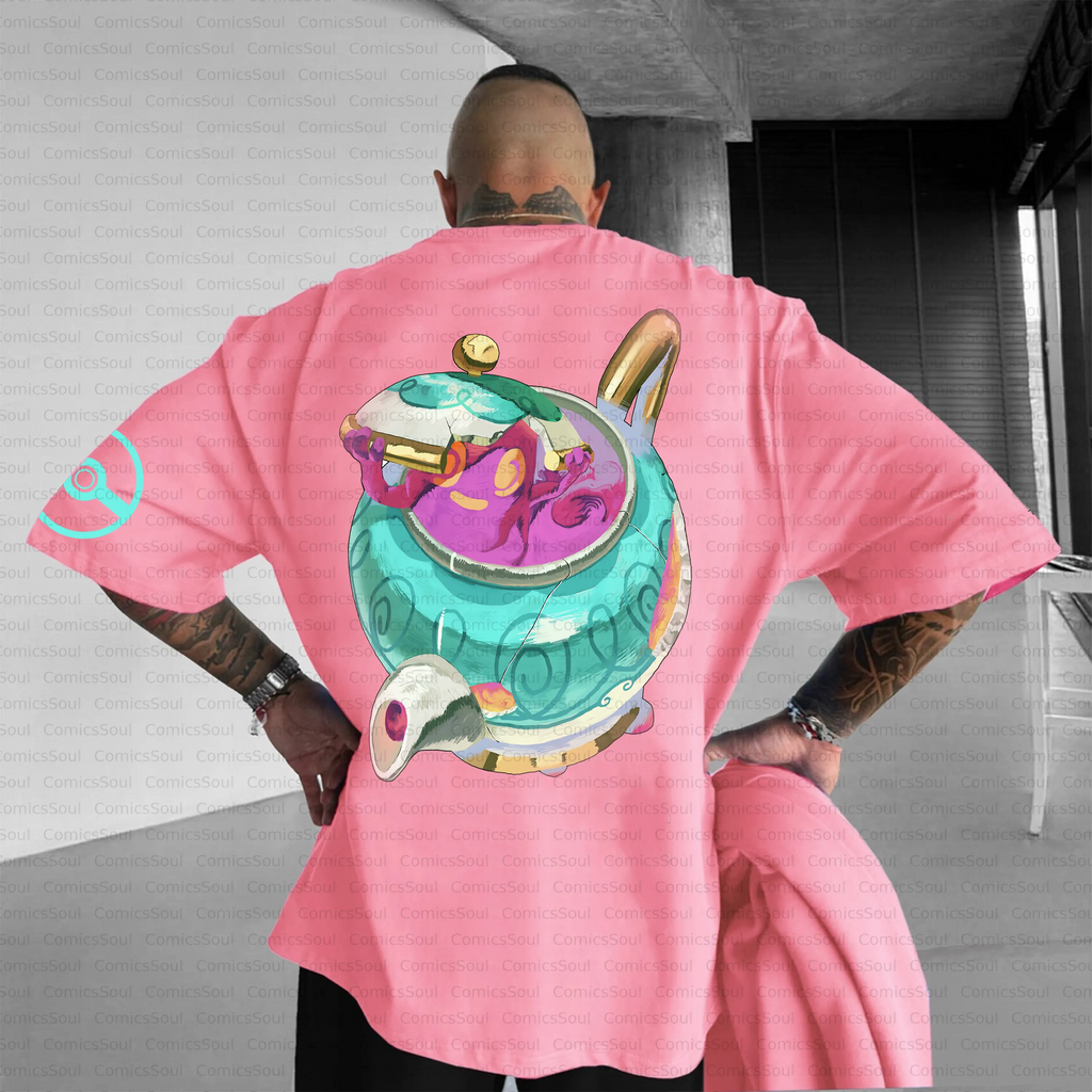 PKM-Unisex Anime Inspired Vintage T-Shirt