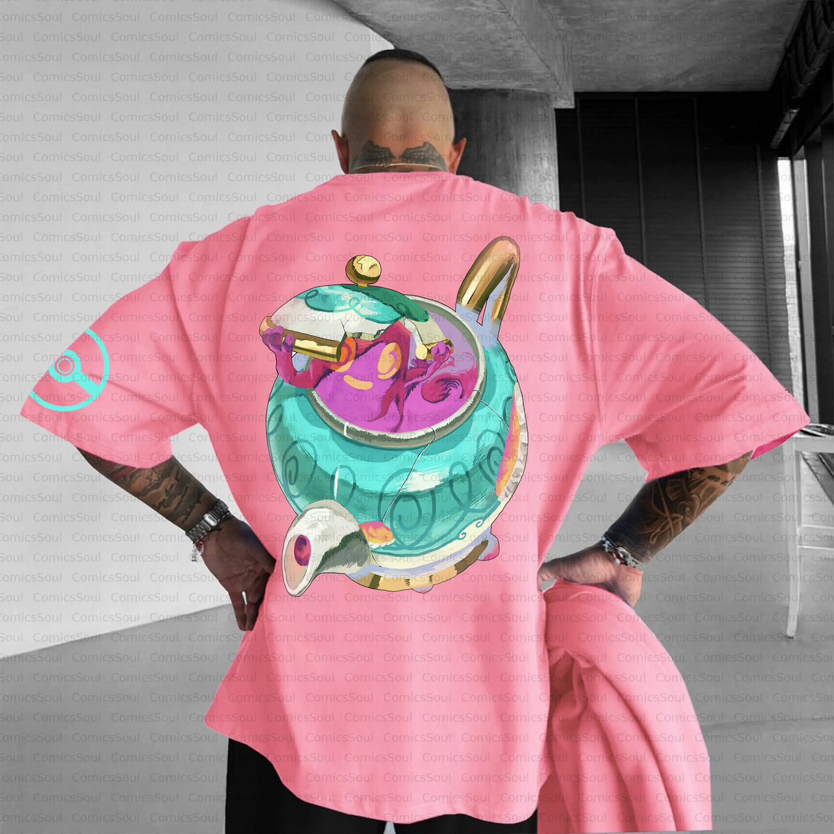 PKM-Unisex Anime Inspired Vintage T-Shirt