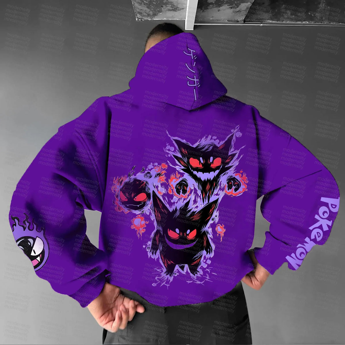 PKM-Unisex Anime Graphic Streetwear Vintage Hoodie