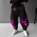 PKM-Unisex Anime Printed Gift Oversized Regular Athletic Pants