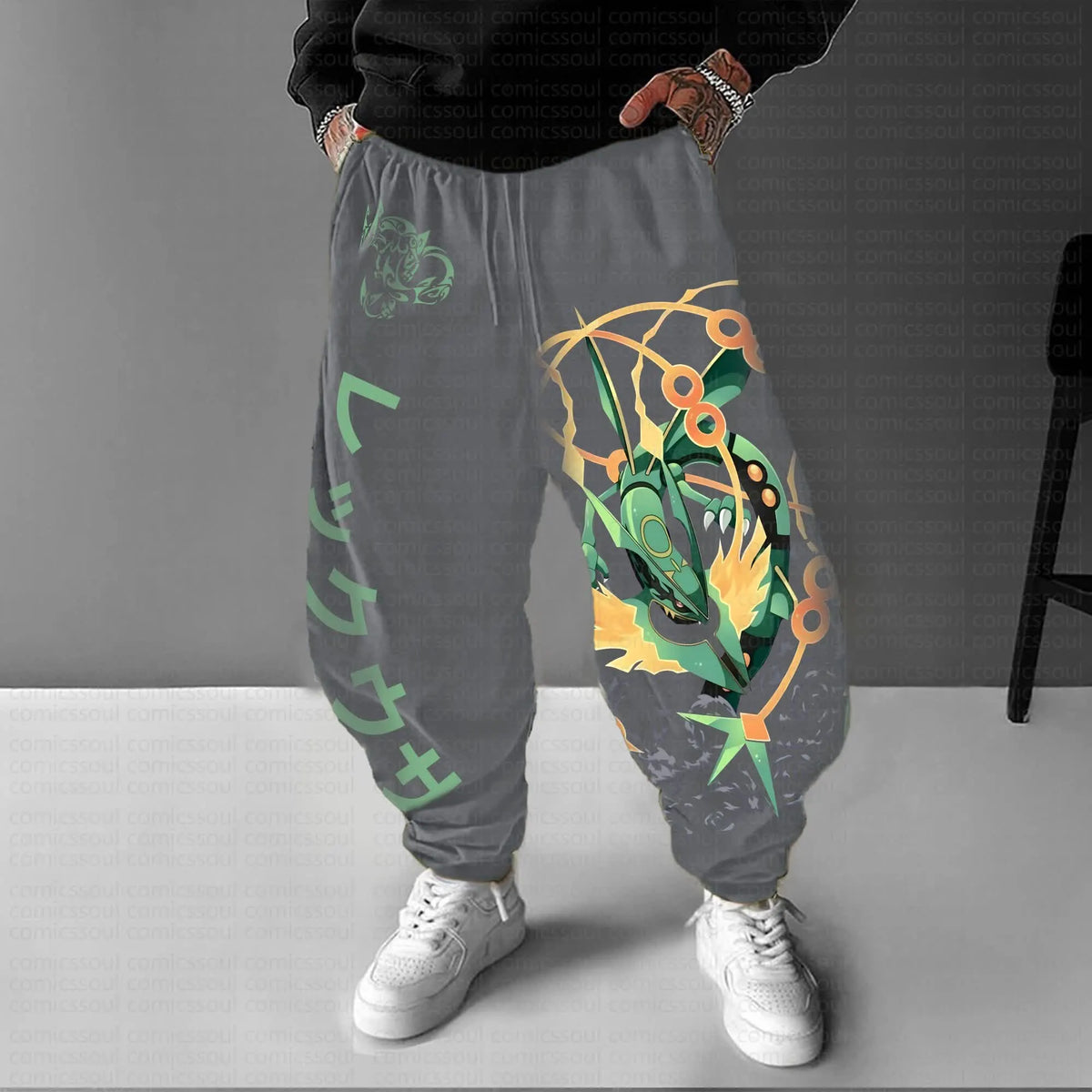 PKM-Unisex Casual Anime Streetwear Pants