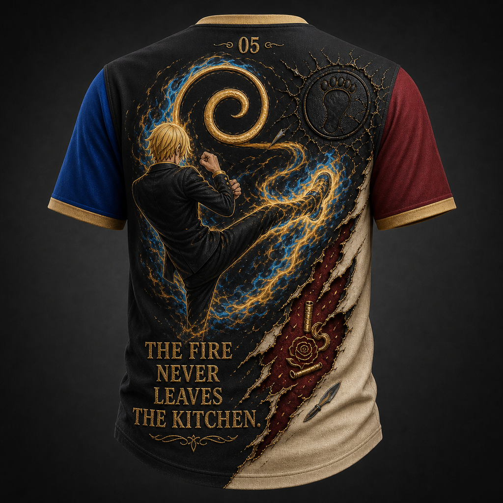 One Piece Pirate Crew Graphic Crew-Neck T-Shirt