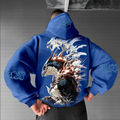 PKM-Unisex Anime Inspired Vintage Plush Hoodie