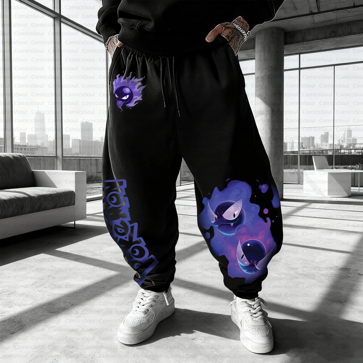 PKM-Unisex Casual Anime Streetwear Pant