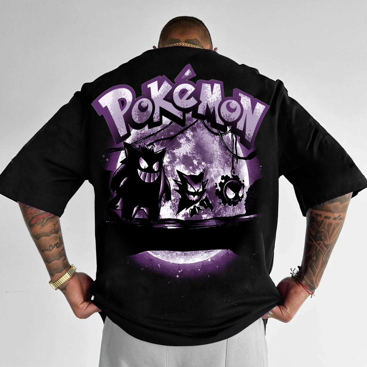 PKM-Unisex Anime Inspired Vintage T-Shirt