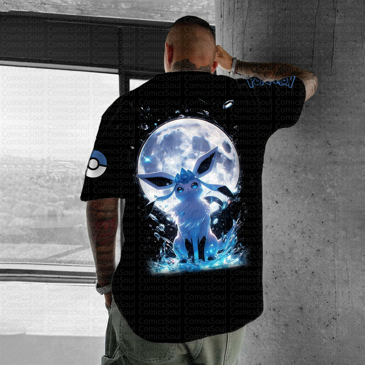 PKM-Unisex  Anime Inspired Vintage T-Shirt
