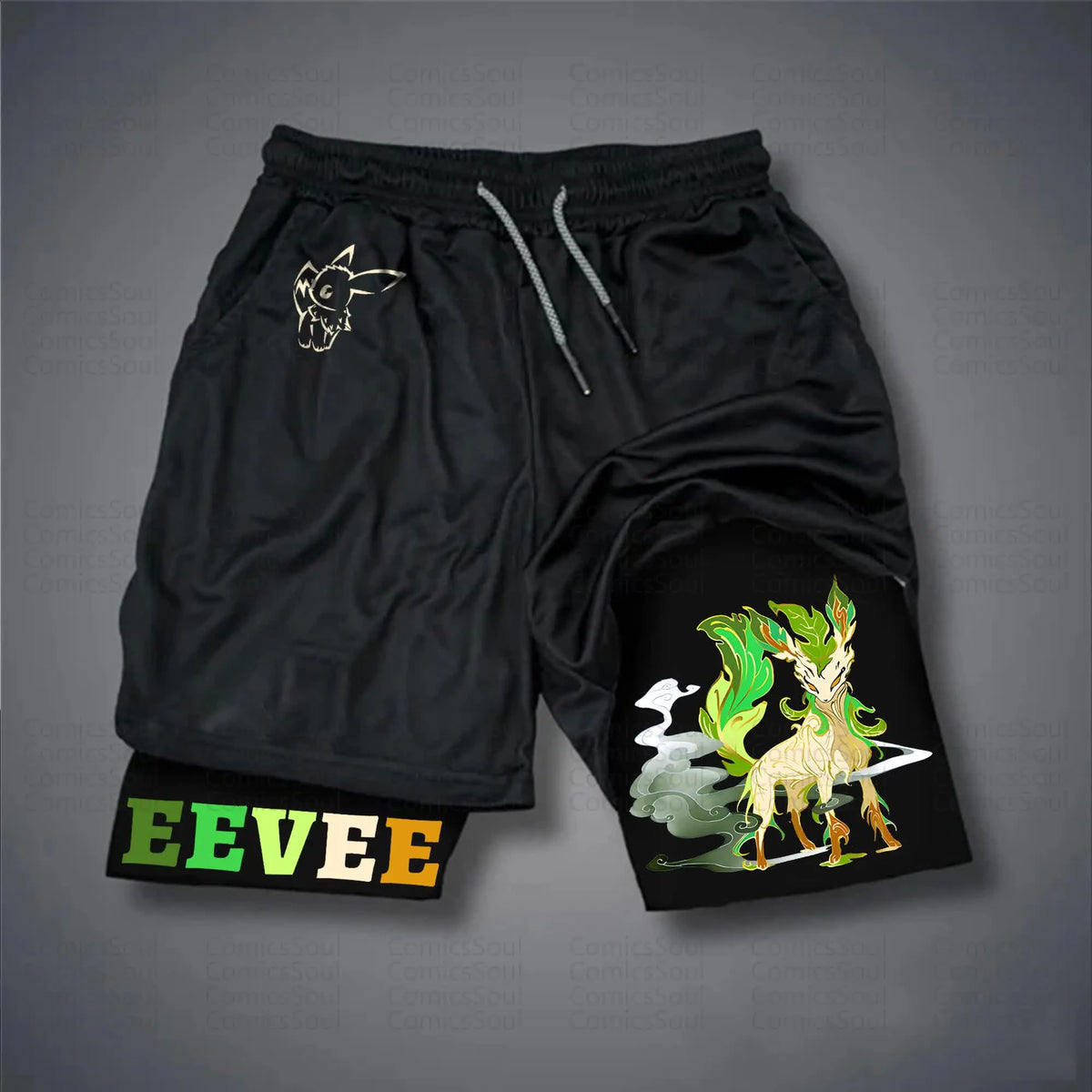 PKM-Unisex Casual Anime Streetwear Shorts