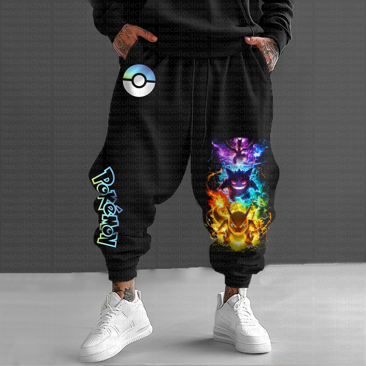 PKM-Unisex Casual Anime Streetwear Pants