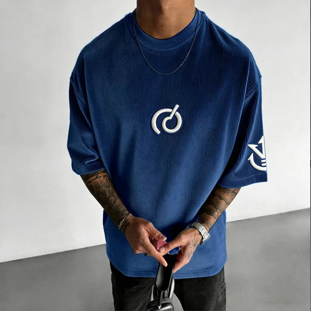 Dragon Ball Unisex Anime Inspired Vintage Corduroy T-Shirt