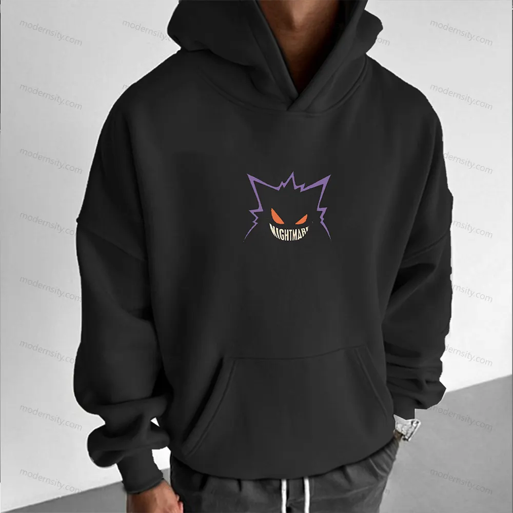 PKM-Unisex Anime Graphic Streetwear Vintage Hoodie