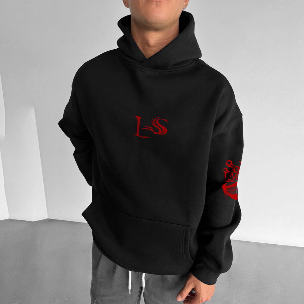 SL-Unisex Anime Graphic Streetwear Vintage Hoodie