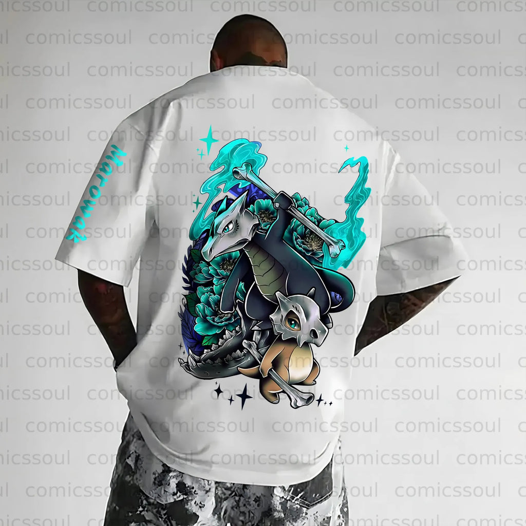 PKM-Unisex Anime Inspired Vintage T-Shirt
