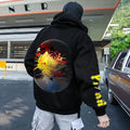 PKM-Unisex Anime Inspired Vintage Plush Hoodie