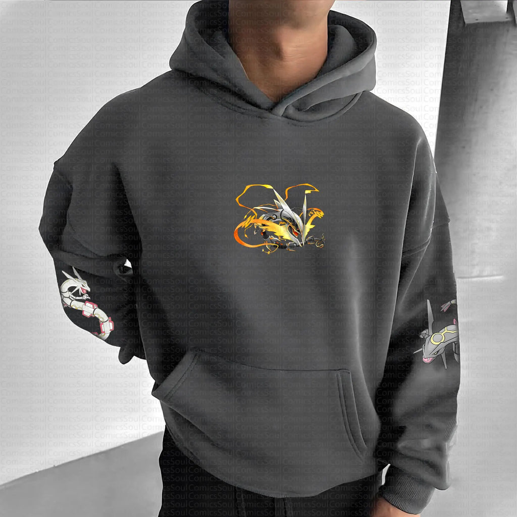 PKM-Unisex Anime Graphic Streetwear Vintage Hoodie