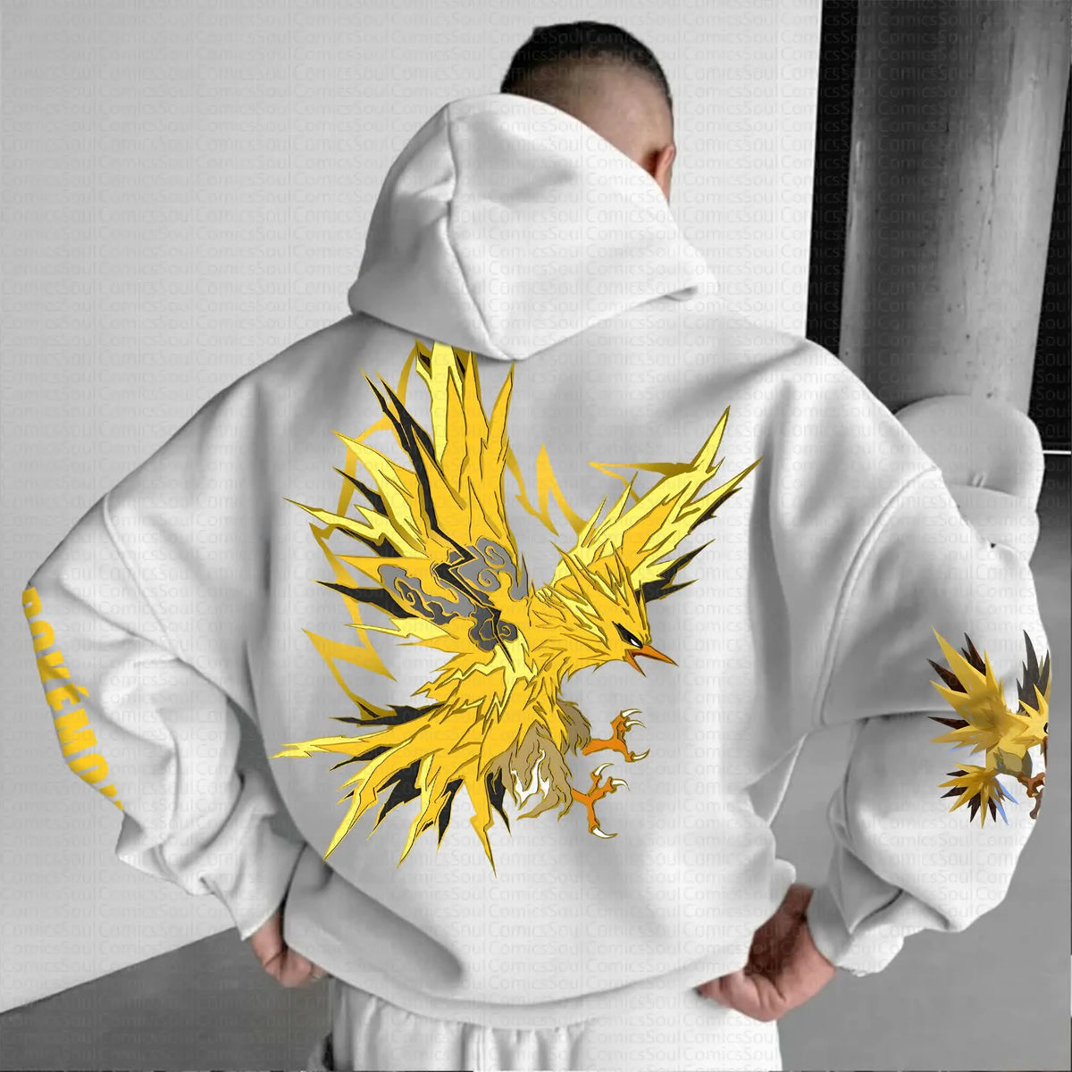 PKM-Unisex Anime Graphic Streetwear Vintage Hoodie